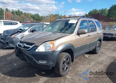 2003 Honda Cr-V Ex from USA, damaged, VIN SHSRD78863U120222